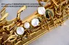 Jupiter JPS-547GL B (b) Tune Sopran Saxofon Guldpläterade Pearl Knappar Professionella Märke Kvalitet Musikinstrument Sax För studenter