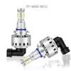 Pampsee Auto LED Koplamp COB-chips 7p H4 H7 H11 9005 9006 45W Auto Styling Auto LED Lamp DC 12-24V 6000LM 6500K White