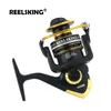 REELSKING bobine en aluminium 551 manche en bois 1000 2000 2500 3000 4000 5000 6000 7000 série moulinet de pêche Y181007067361470