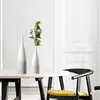 Elegante grüne Blasenglasur-Keramikvasen, moderne dekorative Blumenaufsätze für die Heimdekoration, Wohnzimmer und Bürotisch