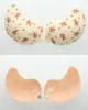 Women Invisible Bra Leopard Polka Dot Floral Self-Adhesive Push Up Seamless Front Closure Strapless Bras 200pcs