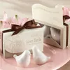 Love birds ceramic Salt and Pepper shaker Wedding Favors for Cheapest Wedding gift and Party Favors c050