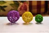 Colorido Bola De Vime Para Decoração de Casamento Festa de Aniversário Bolas De Palha Artificial de Natal Casa Pendurado Ornamento Artesanato Suprimentos 1yt5 ff