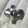 90% Rabatt auf Luxus Kreuz Ring 925 Sterling Silber T-Form 5A Cz Engagement Ehering Ring für Frauen Braut Finger Schmuck