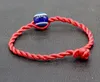 50 PCS/lot mode fil rouge chaîne bleu mauvais œil Bracelet chanceux rouge à la main corde Bracelet pour femmes hommes bijoux amant