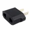 100 sztuk / partia UE Europe Europe AC do Amerykańskich US USA Travel Charge Power Plug Adapter Outlet Converter Adaptador do telefonu komórkowego Euro