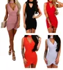 speed sell new style hot V collar sexy slim dress women loved very much summer need