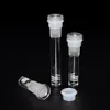 Glass Downstem with 6 cuts 18.8mm downstem into a 14mm bowl 3cm/5cm/8cm for choice glass down stem diffuser/reducer