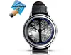 Personalidade criativa Couro minimalista Designer normal Relógio LED Luxury Mens Homens e mulheres Casal Smart Watch Electronics7436997