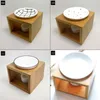 unique incense holder art design bamboo ceramic oil burner quality aromatherapy oil lamp gifts and crafts home decorations aroma furnace