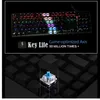 SHIPADOO JK200 Teclado Mecânico Gaming Teclado Ergonômico Multimídia USB Gaming Rainbow LED Backlight 104 Teclas Anti-Ghosting