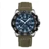 Top T25 Tritium Light stop Watch men Ronda Quartz Chronograph Tritium Luminous men Watches Waterproof full steel1