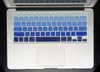 Custodia morbida per tastiera in silicone arcobaleno Custodia protettiva per MacBook Pro Air Retina 11 13 15 17 Impermeabile antipolvere US Ver OEM