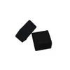 4*4*2.5cm 50Pcs/Lot Small Black Handmade Soap Storage Boxes Kraft Paper Jewelry Packaging Box Blank Wedding Gift Box For Party DIY Craft
