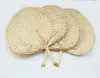 8 pçs / lote chinês artesanato artesanal fãs de palma de fãs de tecelagem