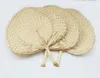 8pcs lot Chinese Handicraft Handmade Weaving Fan Palm Fans268y