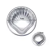 Ny 4 st bad Bomb Cake Mögel 3d Aluminium Alloy Havskal Shape Bath Bomb Mold Cake Bakning Pastry Mold Bakeware