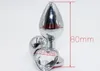 Pulsante di base per il sesso in metallo Plug spina anale Prodotti di sesso per sesso per adulti Big uomini erotici Prodotto di sesso gay 8532mm5489944