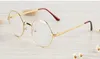 2018 femmes lunettes rondes alliage cadre lunettes de lunettes rétro claire oeil optique glasse lunettes lunettes de spectacle pour hommes femelles