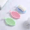 Neues niedliches Cartoon Whale Hollow -out Entlassungsseifenschachtel Sponger Rack Toilettenseifenschale Multifunktion Badezimmer Accessoires3449073