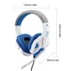 SY830MV Deep Bass Game Headphone Stereo Over-Ear Gaming Headset Headband Earphone with MIC Light for Computer PC Gamer