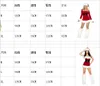 2018 new Santa Claus costume Christmas party sexy women039s clothing Christmas dress Christmas hat a pair of feet6299212
