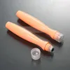 Rouleau de crème pour les yeux de 15 ml sur la bouteille, boule de rouleau de Massage de bouteille d'emballage d'essence d'oeil, bouteilles de Roll-on de cosmétiques de perle en acier F915