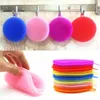 Colorful Silicone Dishwashing brush Easy To Carry Cup brush Kitchenware Vegetable and fruit cleaning brush Household Tools mk734