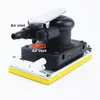 90 * 180mm rechthoekig pneumatisch schuurmachine Power Tools Sander Sandpaper Slijpen Tool Air Polisher Wind Sander