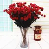 Pastoral style 15 Heads/Bouquet Roses with Silk flower heads 65cm Artificial flowers Silk Flower For Wedding/House Decoration