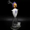 Glass Dab Rig 만화 패턴 디자인 Hookahs Come with Glass Bowl