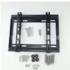 Black 14''-32'' Angle Free Flat Panel TV Wall Mount Bracket Metal VESA 100x100 200x200 mm 10 sets/lot