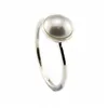 Compatibile con gioielli Pandora anello d'argento Goccia di perla luminosa anelli 100% 925 gioielli in argento sterling all'ingrosso fai da te per le donne