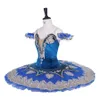 Blauwe Professionele Volwassen Ballet Tutu The Yagp Performance Stage Wear Dames Ballet Dans Competitie Kostuums Meisjes Ballet Rok