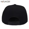 [Hatlander] Broderi Skull Baseball Caps Hats Hip Hop Snapbacks Flat Brim Bones Gorra Sport Snapback Kepsar för Män Kvinnor Unisex