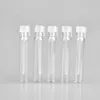 Mini Glass Parfum Small Sample-injectieflacons 1ml 2 ml 3ML Lege Laboratorium Vloeibare Geurtest Tube Trial Fles LX1234