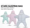 Nuovo arrivo Cute Starfish Baby Sacco a pelo Inverno Baby Sleep Sacco Coperta per bambini calda Swaddle Sleepsacks