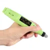 Hastighet justerbar elektrisk nagelkonst borr penna pedikyr manikyrmaskin slipning slipborrbitar handstycke nagelborrpenna2203168