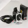 Servomotor AC 400W 1.27N.M 3000RPM 60ST-M01330 + Servocontrolador + Cable 3M Kits completos de motor CNC de alta calidad