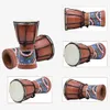 African small drum drum four inch small hand drum children's adult practice hand-made 18x12.7 cm