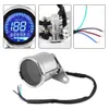 New Motorcycle Retro Multifunctional Digital LED LCD Odometer Speedometer Tachometer Fuel Gauge Cafe Racer For Scooter Offroad5441245