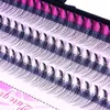 60 Unids 6/8/10/12 / 14mm Injerto Falsas Pestañas Falsas Individuales Negro Larga Agrupación de Ojos Lashe Extensiones de Maquillaje Herramientas Drop Shipping