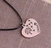 Exquisite Mom Ketting Paardebloem Zaad Wens Hart Hanger Ketting Moederdag Geschenken Vrouwen Choker Touw Ketting Mode-sieraden