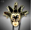 H&D 5 styles Vintage Venetian Masquerade Mask Costume Halloween Cosplay Mask For Party/Ball Prom/Mardi Gras/Wedding/Wall Decor