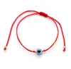 20pcs/lot Lucky String mixed Evil Eye Lucky Red Cord Adjustable Bracelet DIY new