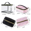 4 pcs PVC Sacos Cosméticos Lady's Portable Maquiagem Ferramentas Organizador Case Hospedar Bolsa Beleza Saco de Viagem Acessórios Suprimentos Produto