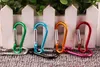 Kleine karabijnschakelaar Carabiner Clip Ring Ring Ring Key Chain Outdoor Sports Camp Snap Hook Keychains Hiking Aluminium Metal roestvrijstalen kampeergadgets