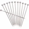 Cocktail Pick Stainless Steel Fruit Sticks Bar Tools Drink Stirring Sticks Martini Picks Party Wedding Accessory