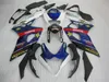 Högkvalitativa Fairings för Suzuki GSXR1000 2005 2006 Vit Svart Blå Injektionsgjuten Fairing Kit GSXR1000 05 06 av23