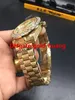 تاريخ يوم الماس الكامل Big Bezel Luxury Watch Automatic Men's Watches Wristwatch All Diamond Band (الذهب والفضة)